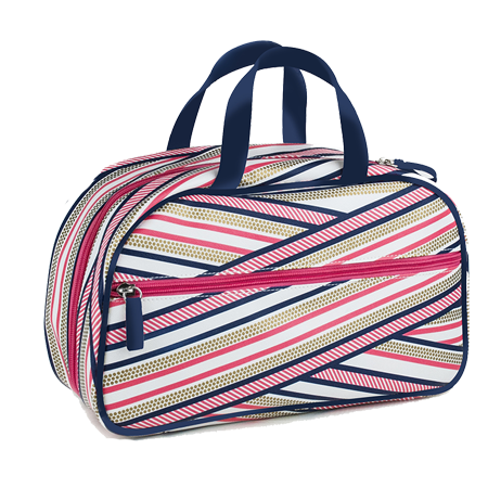 Trousse bowling rayures Trousse bowling rayures